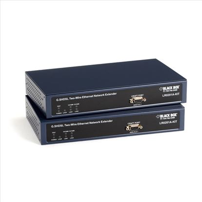 Black Box LR0201A-KIT network extender Network transmitter & receiver Blue1
