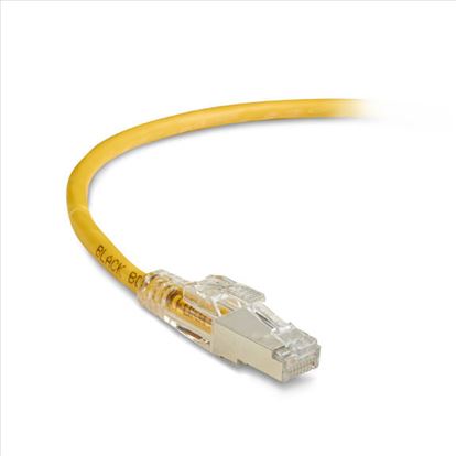 Black Box C6PC70S-YL-02 networking cable Yellow 23.6" (0.6 m) Cat61