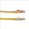 Black Box C6PC70S-YL-02 networking cable Yellow 23.6" (0.6 m) Cat64