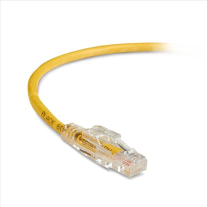 Black Box C6PC70-YL-06 networking cable Yellow 70.9" (1.8 m) Cat6 U/UTP (UTP)1