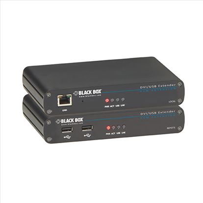 Black Box LRX - DVI, USB KVM extender Transmitter & receiver1