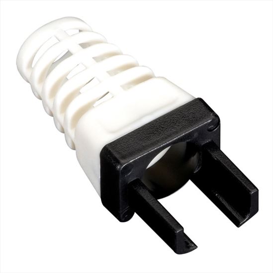 Black Box C6EZ-BOOT-BK cable boot Black, White 25 pc(s)1