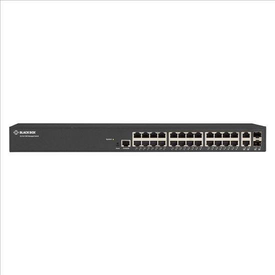 Picture of Black Box LGB1126A-R2 network switch Managed L2+ Gigabit Ethernet (10/100/1000)