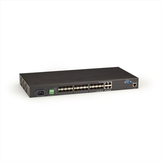 Black Box LGB5124A-R2 network switch Managed L2 Gigabit Ethernet (10/100/1000)1