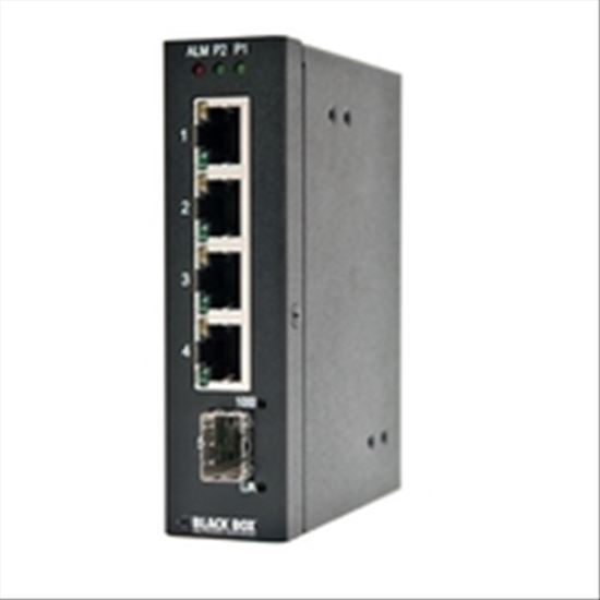 Picture of Black Box INDRy II XS PoE Unmanaged Gigabit Ethernet (10/100/1000) Power over Ethernet (PoE)