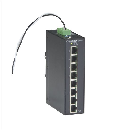 Black Box LPH008A-R2 network switch Unmanaged Gigabit Ethernet (10/100/1000) Power over Ethernet (PoE)1