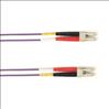 Picture of Black Box FOLZH10-001M-LCLC-VT InfiniBand/fibre optic cable 39.4" (1 m) LC Violet