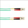 Picture of Black Box FOLZH10-001M-LCLC-GN InfiniBand/fibre optic cable 39.4" (1 m) LC Green