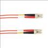 Picture of Black Box FOLZH10-002M-LCLC-RD InfiniBand/fibre optic cable 78.7" (2 m) LC Red