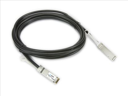 Axiom PAN-QSFP-DAC-50CM-AX InfiniBand cable 19.7" (0.5 m) QSFP+ Black1