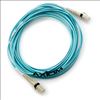 Axiom LC/LC 10m fiber optic cable 393.7" (10 m) OFNR Turquoise1