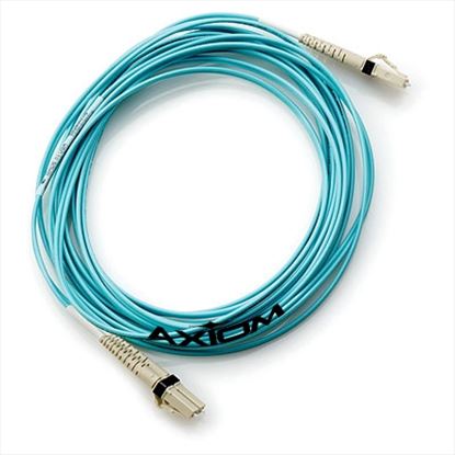 Axiom LC/LC 10m fiber optic cable 393.7" (10 m) OFNR Turquoise1