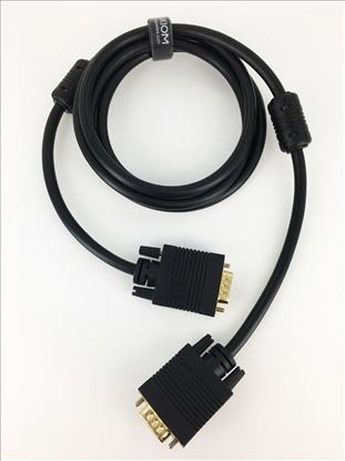 Axiom VGAMM10-AX VGA cable 119.7" (3.04 m) VGA (D-Sub) Black1