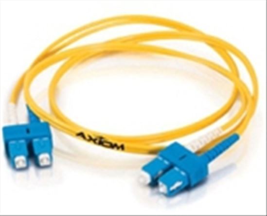 Axiom LCSTSD9Y-10M-AX fiber optic cable 393.7" (10 m) LC ST Yellow1