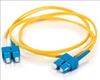 Axiom 1m LC/ST 9/125 fiber optic cable 39.4" (1 m) Yellow1