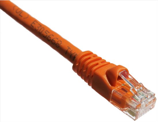 Axiom 1ft. 350MHz Cat5e networking cable Orange 11.8" (0.3 m) U/UTP (UTP)1