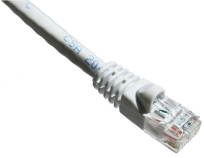 Axiom 100ft. 350MHz Cat5e networking cable White 1200" (30.5 m) U/UTP (UTP)1