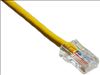 Axiom 1ft. 350MHz Cat5e networking cable Yellow 11.8" (0.3 m) U/UTP (UTP)1