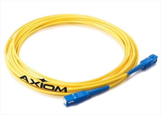 Axiom 10m LC-LC fiber optic cable 393.7" (10 m) Yellow1