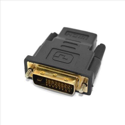 Axiom DVIDDMHDMIF-AX cable gender changer DVI-D DL HDMI Black1