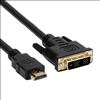 Axiom HDMIMDVIDM06-AX video cable adapter 70.9" (1.8 m) HDMI DVI-D Black1