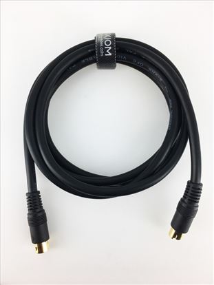 Axiom 1.8m S-video cable 70.9" (1.8 m) Black1