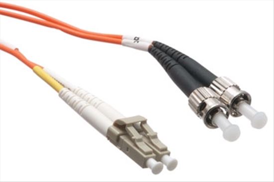 Picture of Axiom LC - ST 10m InfiniBand/fibre optic cable 393.7" (10 m) 2x LC 2x ST OFNR Orange