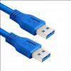 Axiom USB3AMM03-AX USB cable 35.8" (0.91 m) USB 3.2 Gen 1 (3.1 Gen 1) USB A Blue1