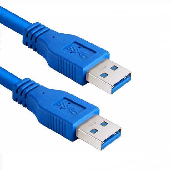 Axiom USB3AMM03-AX USB cable 35.8" (0.91 m) USB 3.2 Gen 1 (3.1 Gen 1) USB A Blue1