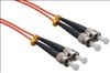 Axiom ST - ST 1m fiber optic cable 39.4" (1 m) 2x ST OFNR OM2 Orange1