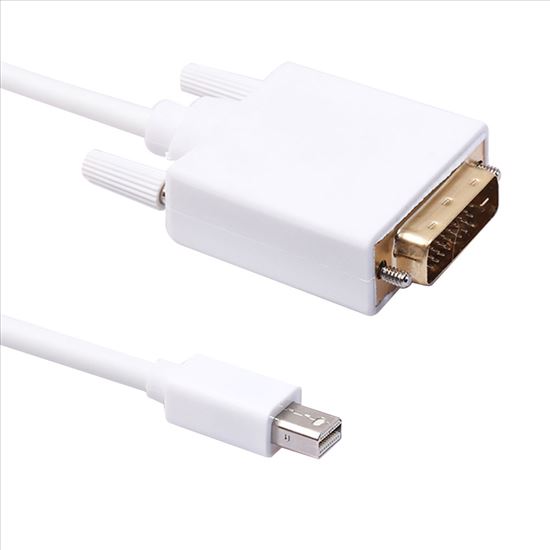 Axiom MDPMDDVIDM10-AX video cable adapter 120" (3.05 m) Mini DisplayPort DVI-D White1