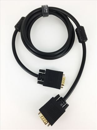 Picture of Axiom 1.8 m VGA cable 70.9" (1.8 m) VGA (D-Sub) Black