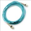 Axiom LCLC10GA-50M-AX fiber optic cable 1968.5" (50 m) LC OFNR OM3 Aqua color1