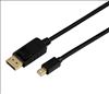 Axiom MDPMDPM06-AX DisplayPort cable 71.7" (1.82 m) Mini DisplayPort Black1