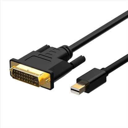 Axiom MDPMSDVIDM03-AX video cable adapter 35.4" (0.9 m) Mini DisplayPort DVI-D Black1