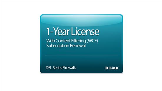 D-Link NetDefend DFL-260/260E Dynamic Web Content Filtering License 12-months 1 license(s)1