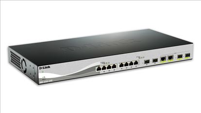 D-Link DXS-1210-12TC network switch Managed L2 10G Ethernet (100/1000/10000) 1U Black, Silver1