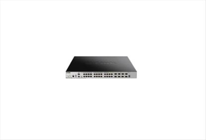 D-Link DGS-3630-28PC/SI network switch Managed L3 Gigabit Ethernet (10/100/1000) Power over Ethernet (PoE) Black, Gray1