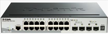 D-Link DGS-1510-20 network switch Managed L3 Gigabit Ethernet (10/100/1000) Black1