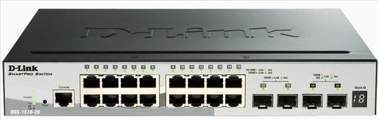 D-Link DGS-1510-20 network switch Managed L3 Gigabit Ethernet (10/100/1000) Black1