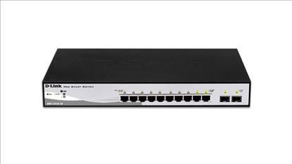 D-Link DGS-1210-10 network switch Managed L2 Gigabit Ethernet (10/100/1000) 1U Black, Gray1