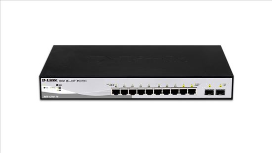 D-Link DGS-1210-10 network switch Managed L2 Gigabit Ethernet (10/100/1000) 1U Black, Gray1