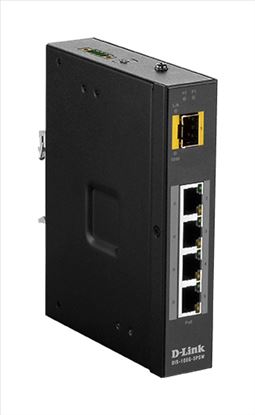 D-Link DIS‑100G‑5PSW Unmanaged L2 Gigabit Ethernet (10/100/1000) Power over Ethernet (PoE) Black1