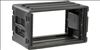 SKB Roto-Molded 6U Shallow Rack Black6