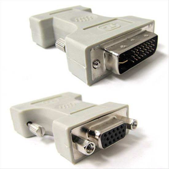 Weltron 91-883 video cable adapter DVI-I VGA (D-Sub) Gray1