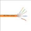 Weltron T2404L6A-PASH-OR networking cable Orange 12000" (304.8 m) Cat6a F/UTP (FTP)1