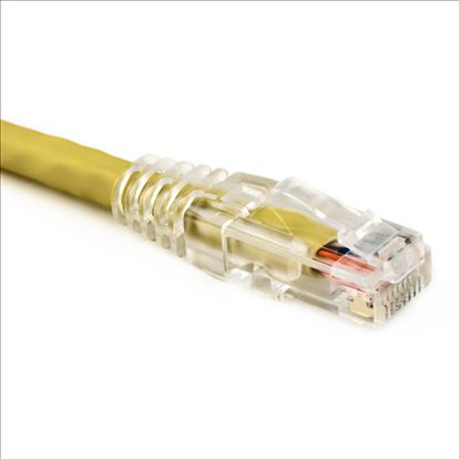 Weltron 90-C5ECB-YL-003 networking cable Yellow 36" (0.914 m) Cat5e U/UTP (UTP)1
