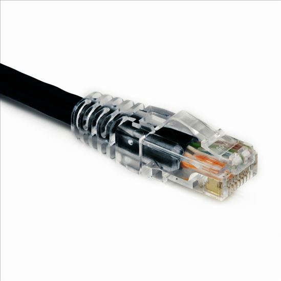 Weltron 90-C5ECB-BK-001 networking cable Black 12" (0.305 m) Cat5e U/UTP (UTP)1