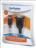 Manhattan 205146 serial cable Gray 17.7" (0.45 m) USB A Serial/COM/RS232/DB95