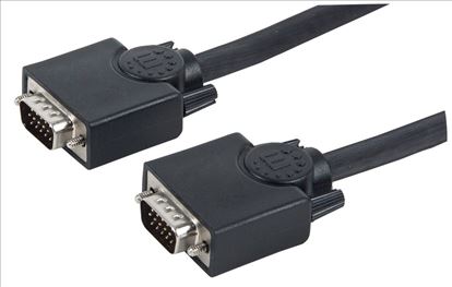 Manhattan 313629 VGA cable 590.6" (15 m) VGA (D-Sub) Black1